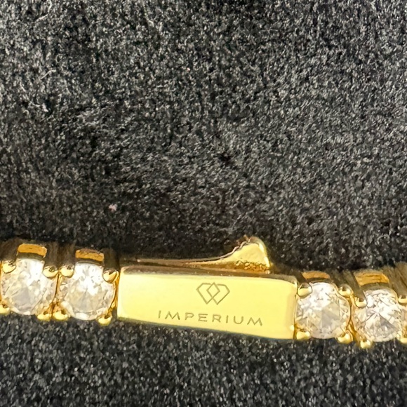 Imperium gold  Tennis Chain Necklace - Picture 9 of 9